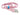 Zweifarbige hands free Leine aus Hexa Gurtband (1,9 cm breit)
