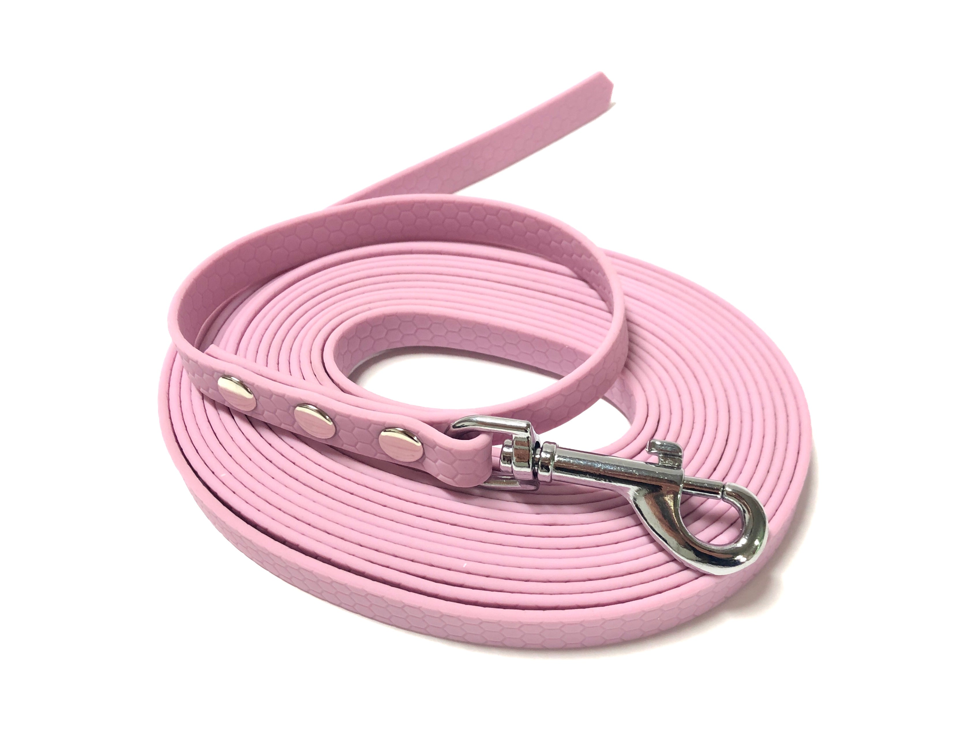 Schleppleine aus Hexa Gurtband, ideal zum Mantrailing (1,3cm breit)