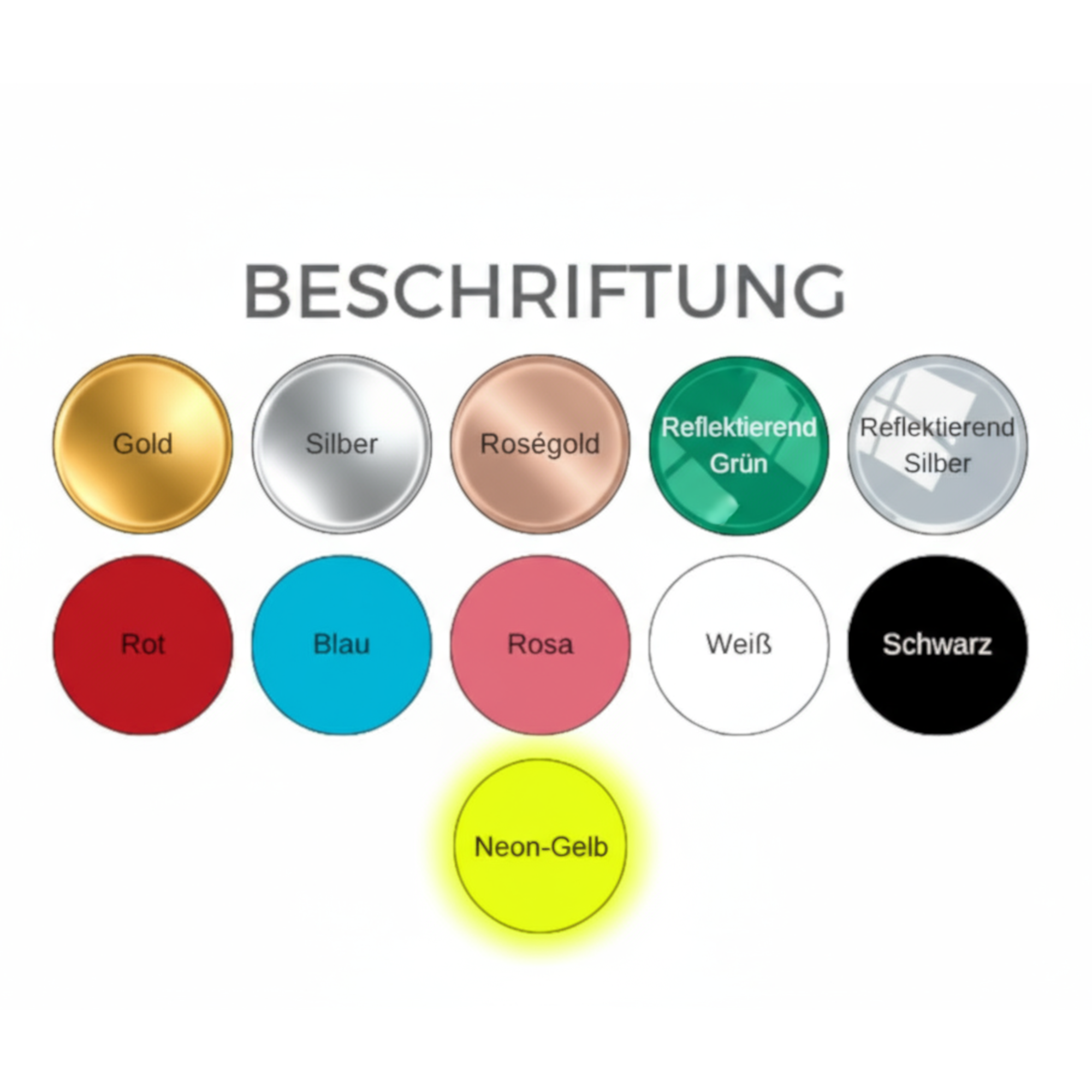 Beschriftung von Halsband oder Leine